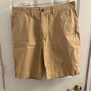 Tommy Hilfiger Men's Khaki Flat Front Shorts